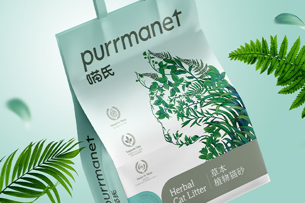 喵氏貓砂包裝設(shè)計